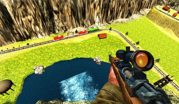 Train Sniper Shooting Enemy Strike screenshot 4