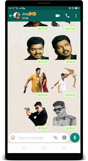 Vijay WAStickerApps : Tamil Stickers for Whatsapp screenshot 4