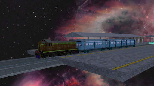 Space Train Drive 2017 screenshot 2