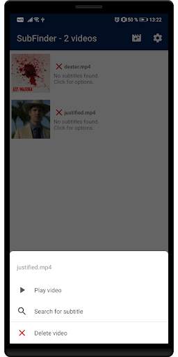 Subtitle Finder - SubFinder screenshot 2