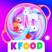 Unicorn Rainbow Slime: Cooking Games for Girls logo