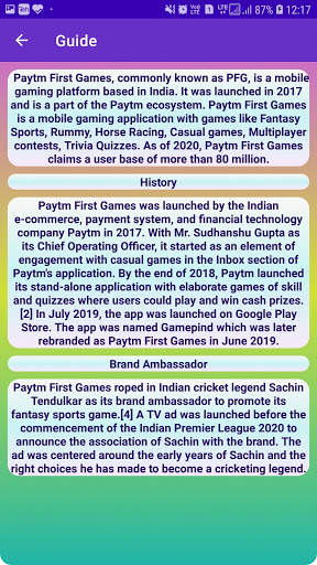 Paytm First Game Tricks screenshot 3
