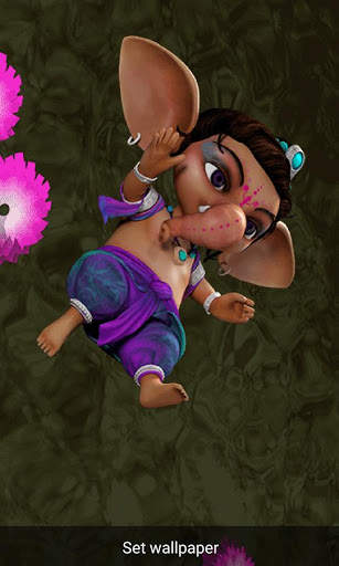 Tickle Ganesha Free Live Wallpaper screenshot 8