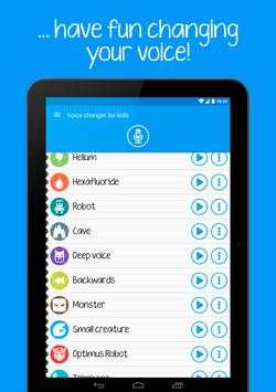 Voice changer for kids and families screenshot 9
