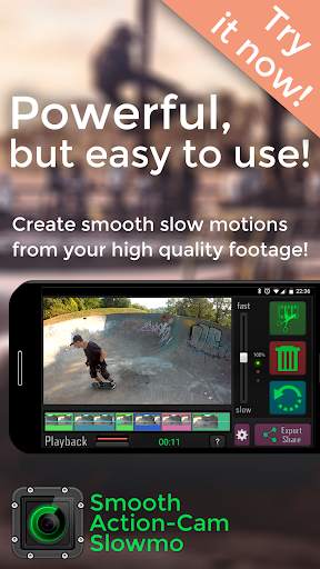 Smooth Action-Cam Slowmo скриншот 1