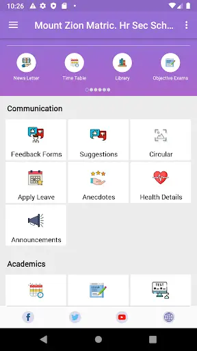 Mount Zion Schools Parent Portal 3 تصوير الشاشة