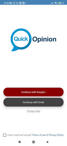 Quick Opinion Rewards screenshot 4