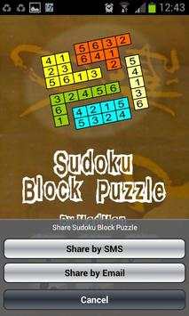 Sudoku Block Puzzle Lite screenshot 4
