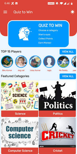 Quiz To Win - Play Quiz and Win Real Money screenshot 2