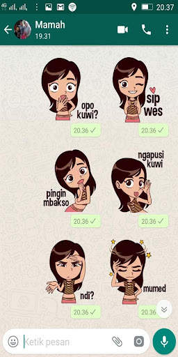 Stiker WA Jowo WAstickerapps screenshot 5