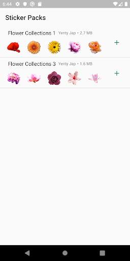 WAStickerApps - Flower Collections for WhatsApp screenshot 1
