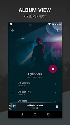 BlackPlayer Music Player screenshot 4