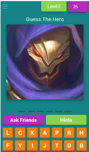Guess The Mobi Legend Hero screenshot 3
