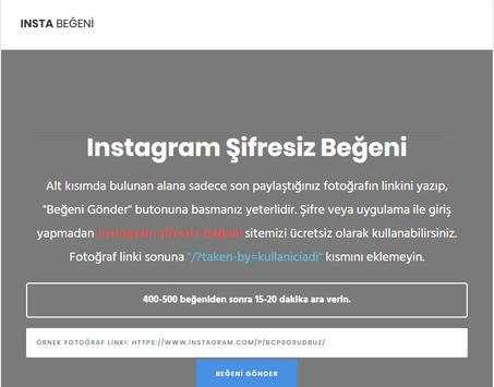 instagram şifresiz beğeni uygulaması -İnsta Beğeni screenshot 3