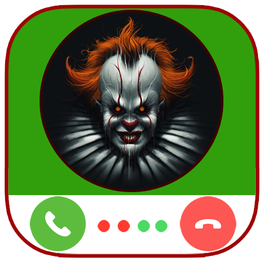 Scary Horror Clown Call &amp; Chat Simulator Prank icon