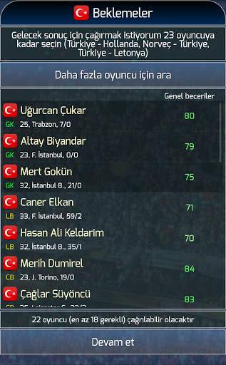 True Football National Manager screenshot 4