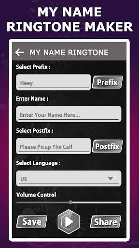 My Name Ringtone Maker screenshot 2