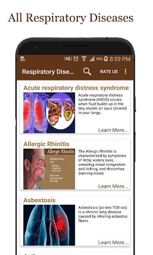 All Respiratory Disease and Treatment screenshot 1