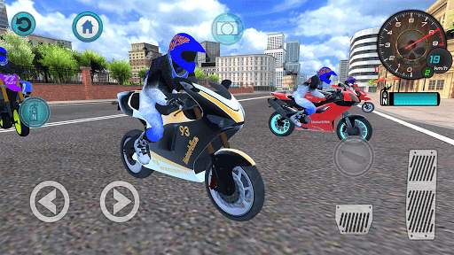 Real Moto Bike City Racing screenshot 2