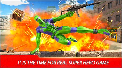 Action Hero Spider Power Shooter 2k20 : Free Games screenshot 1