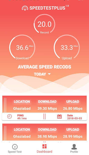 Speed Test Plus screenshot 3