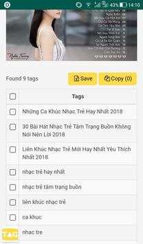 Tags  Youtube - key screenshot 1