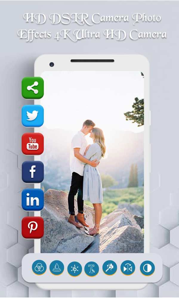 HD DSLR Camera Photo Effects 4K Ultra HD Camera screenshot 7