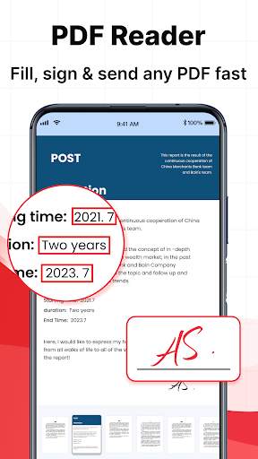 PDF Reader: Edit, Sign, Fill screenshot 1