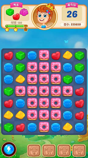 Gummy Paradise: 매치 3 screenshot 7