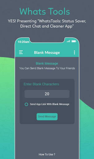 Whats Tools - Status Saver, Direct Chat & 12  tool screenshot 4