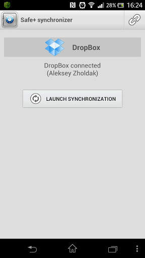 Safe  synchronizer 1 تصوير الشاشة