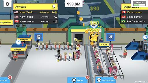 Idle Tap Airport скриншот 4