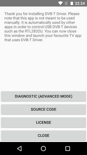 DVB-T Driver screenshot 1
