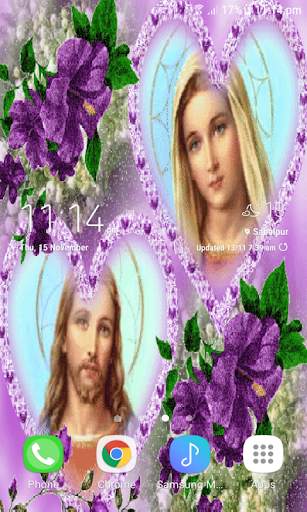Merry Jesus Live Wallpaper screenshot 2