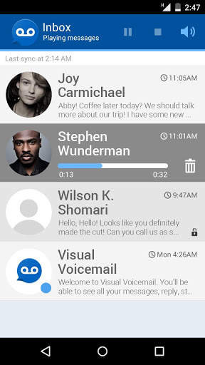 My Visual Voicemail screenshot 1