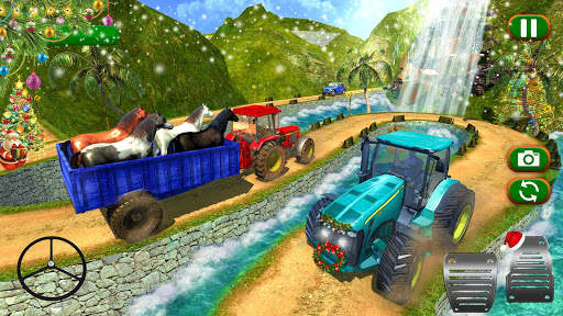 Real Tractor Trolley Cargo: Top Mountain Drive screenshot 12