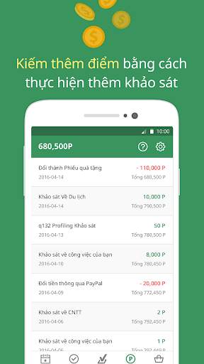 surveyon - Tiền mặt & Niềm vui screenshot 5