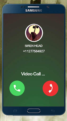Scary Siren Head Video Call &  screenshot 3