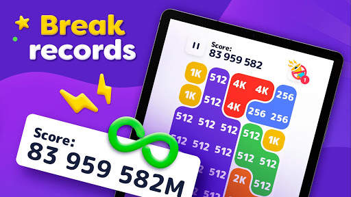 LAVA - 2048 number merge game screenshot 11