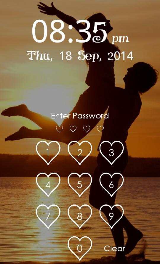Love DIY Lock Screen screenshot 1
