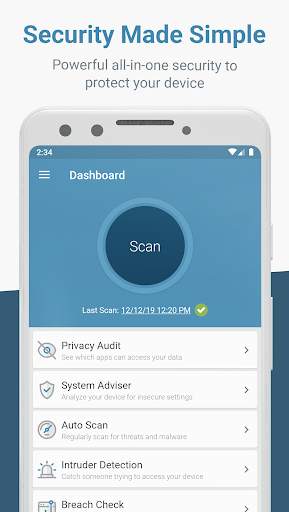 Certo Mobile Security: Anti Spyware & Spy Detector 1 تصوير الشاشة