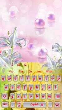 White Pearls Keyboard screenshot 4