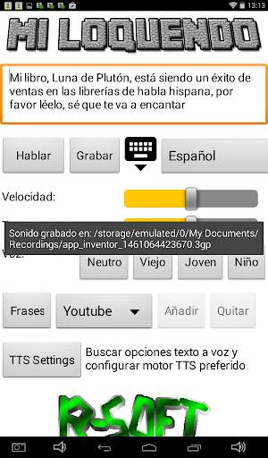 My Loquendo screenshot 7