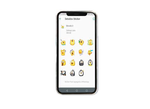 Stickers ZafiApp para WhatsApp screenshot 3