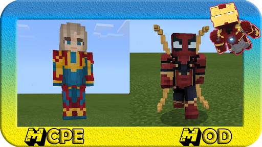 Superhero mod for MCPE screenshot 4