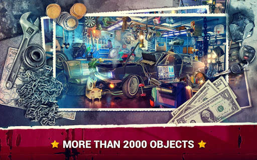 Hidden Objects Car Theft - Garage Case screenshot 3