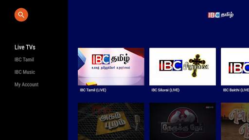 IBC Tamil for Android TV screenshot 1