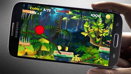Jungle Ball Lite: Tilt & Draw screenshot 7