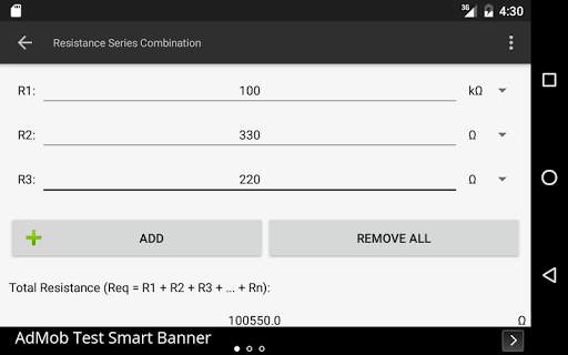 Electrical Calculations screenshot 13