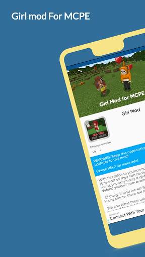 Girl MOD for MCPE screenshot 1